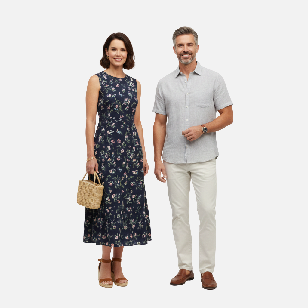 Offres Spéciales: Mode féminine et masculine avec robes et chemises tendance