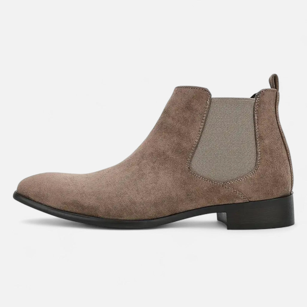 Laurior | Bottines Homme Business Casual à Semelle Élastique