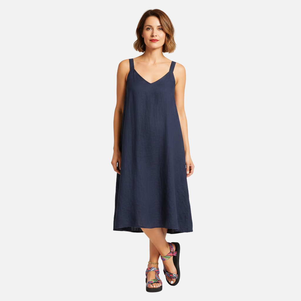 Laurior | Sandales plates pour femmes en fibres naturelles, confortables pour l'été