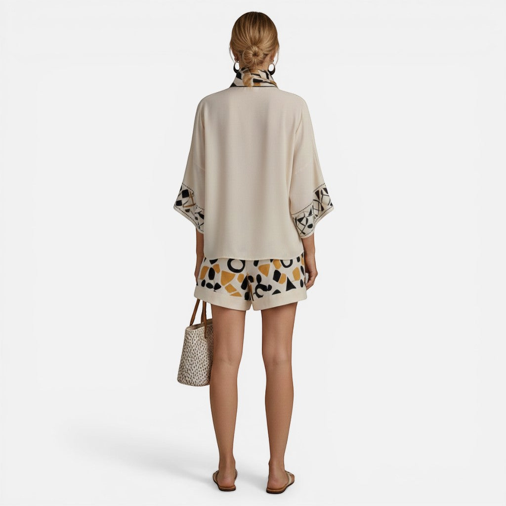 Laurior | Costume d'été décontracté pour femme – Coupe ample et confortable