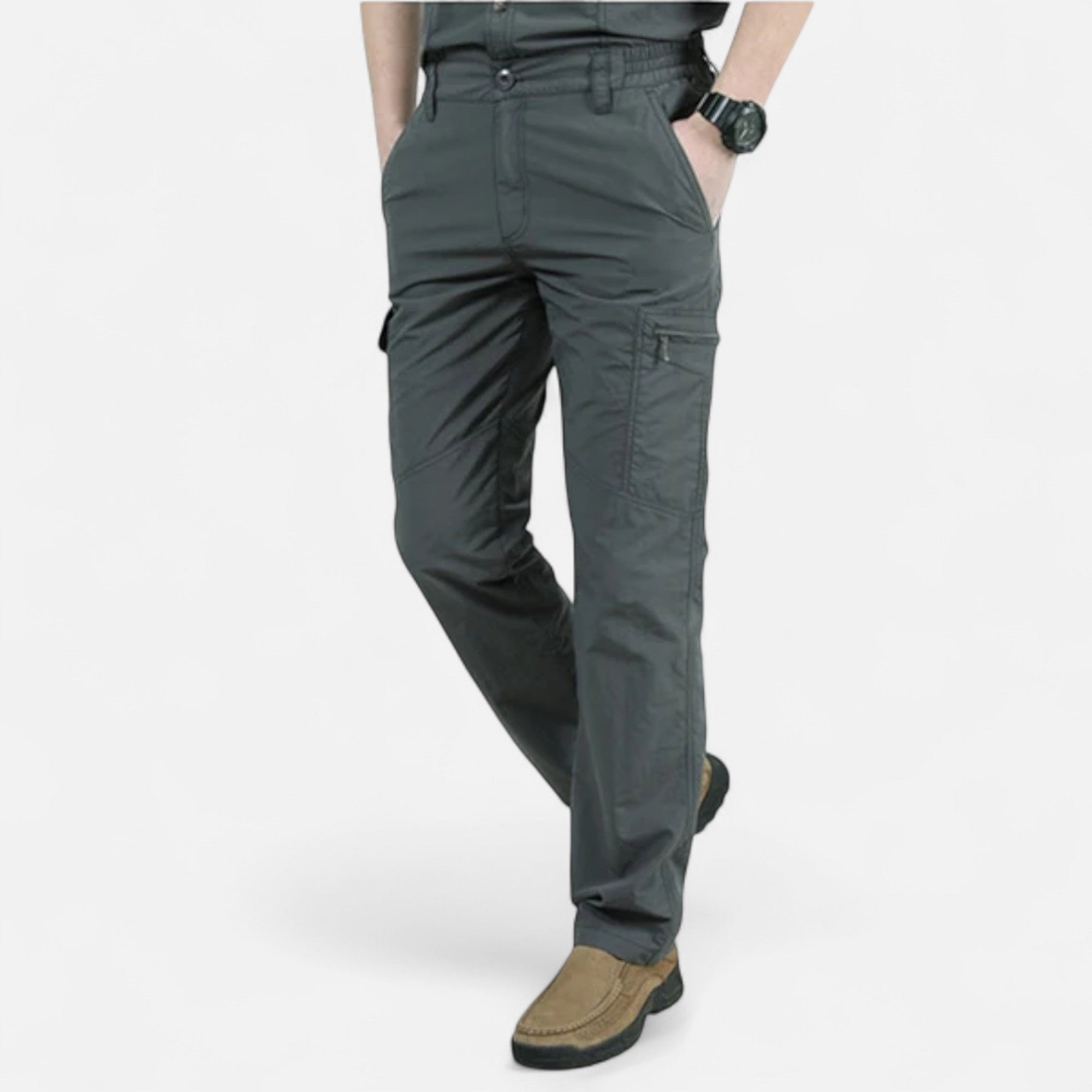 Laurior | Pantalon Cargo Homme Léger