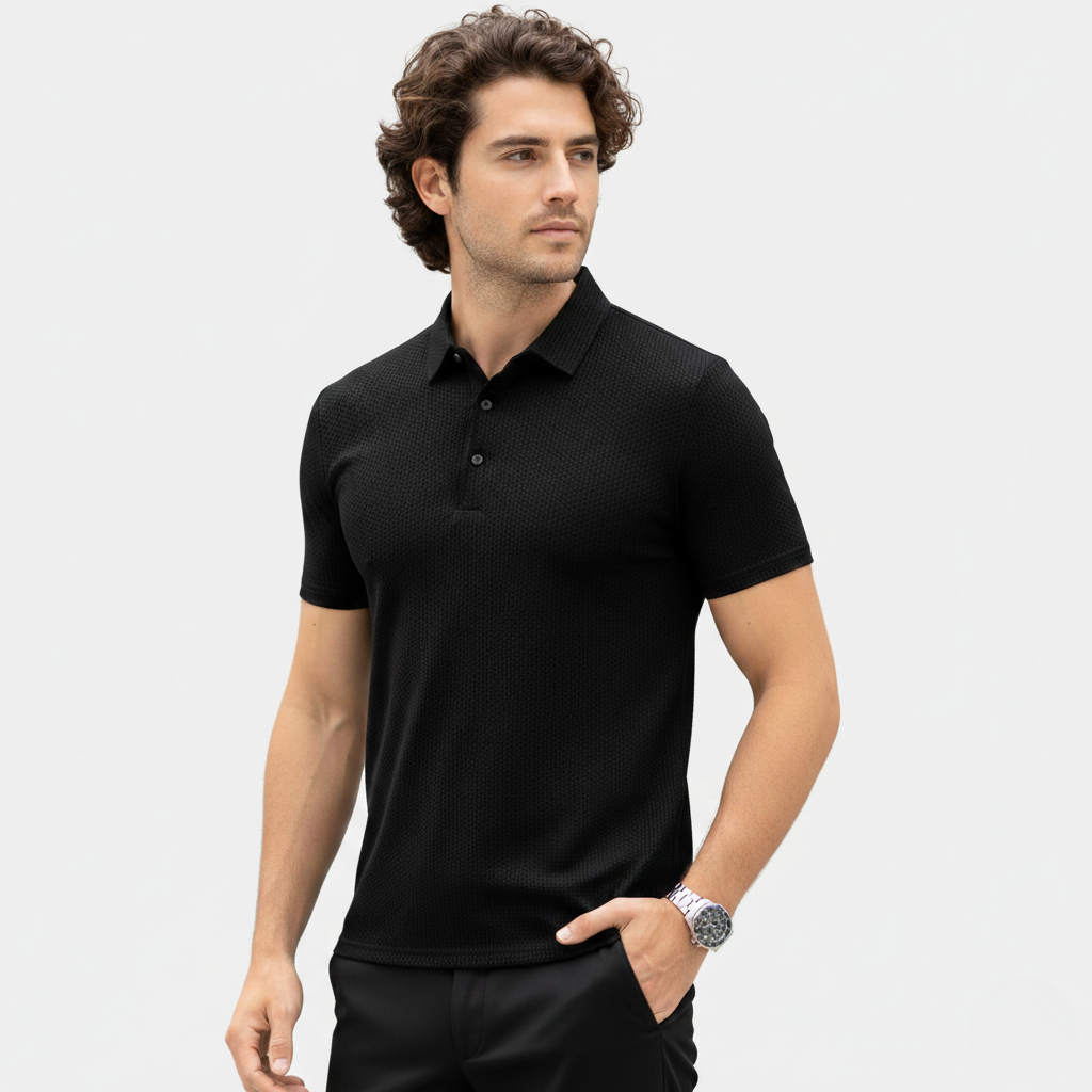 Laurior | Polo de golf homme respirant