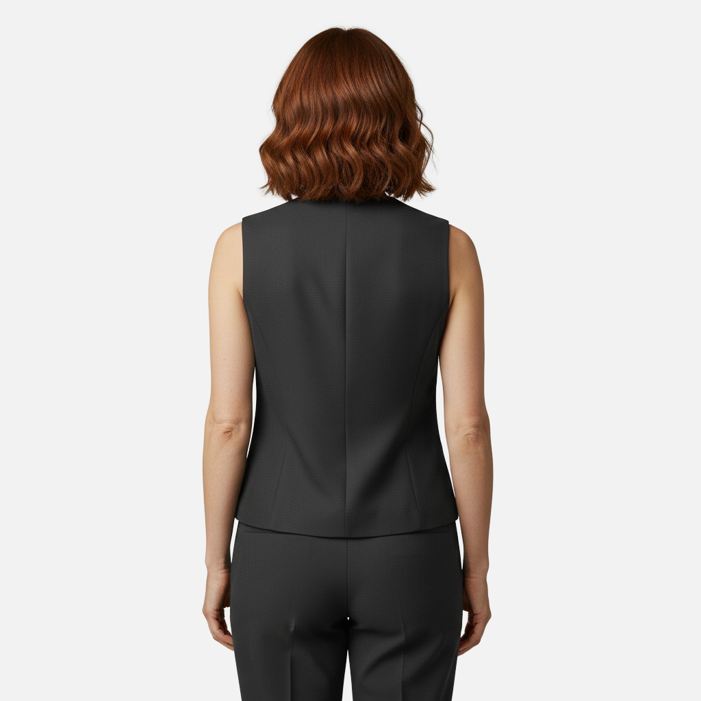 Laurior  | Blazer sans manches slim fit pour femme Style intemporel et ajusté