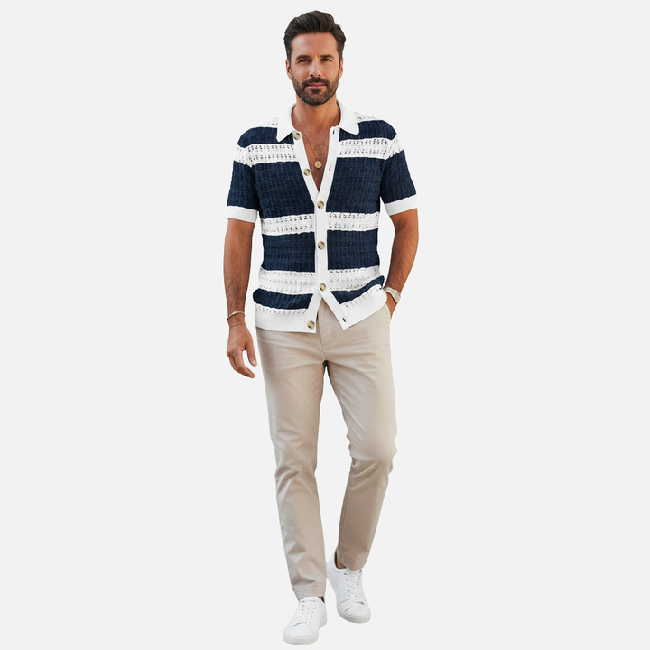 Laurior | Polo slim fit respirant pour homme léger