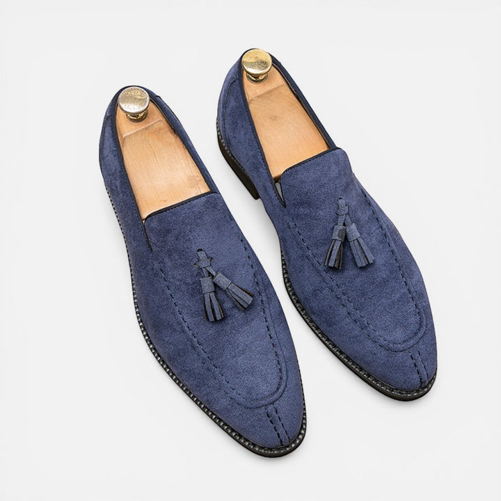 Laurior | Chaussures en daim antidérapantes pour homme, coupe respirante