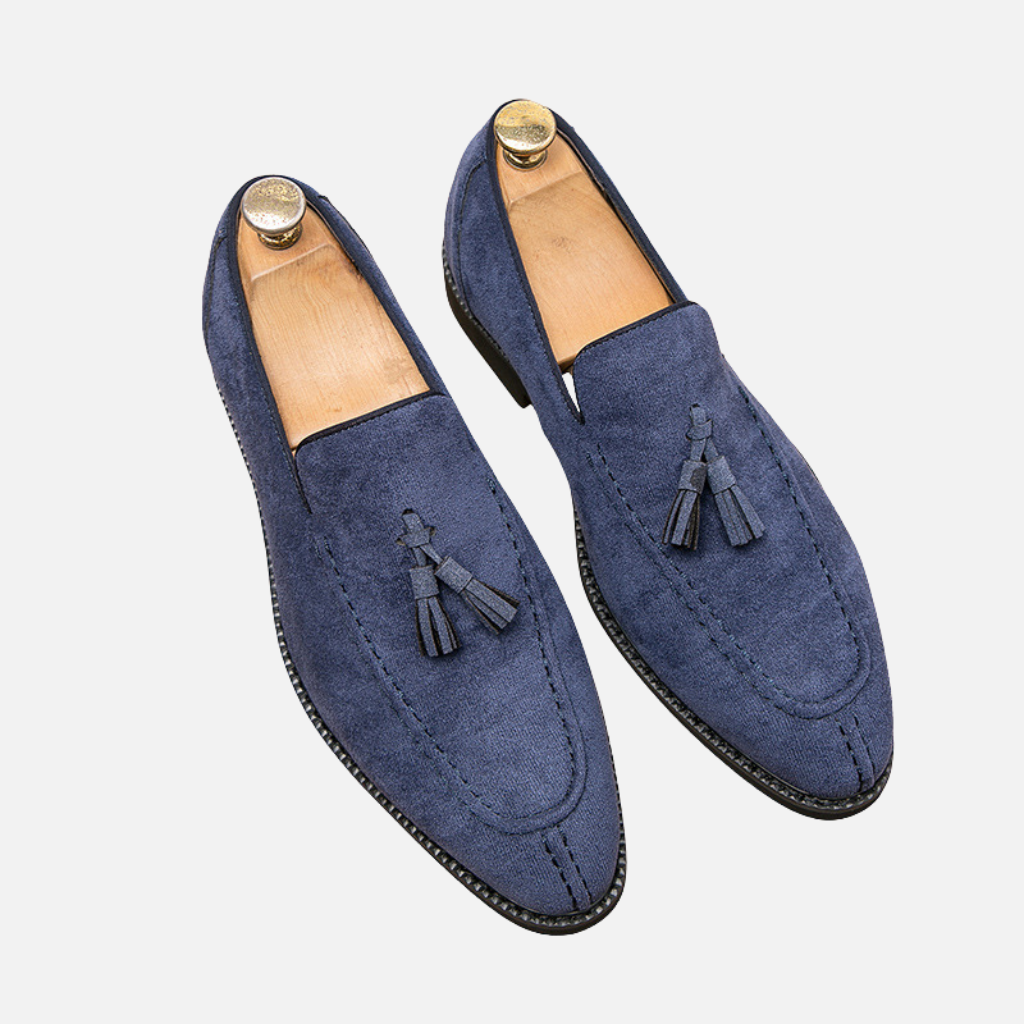 Laurior | Chaussures en daim antidérapantes pour homme, coupe respirante