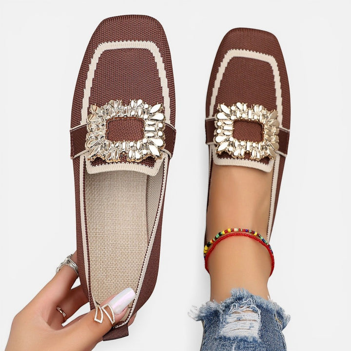 Laurior | Mocassins orthopédiques pour femmes grande taille, confortables au quotidien