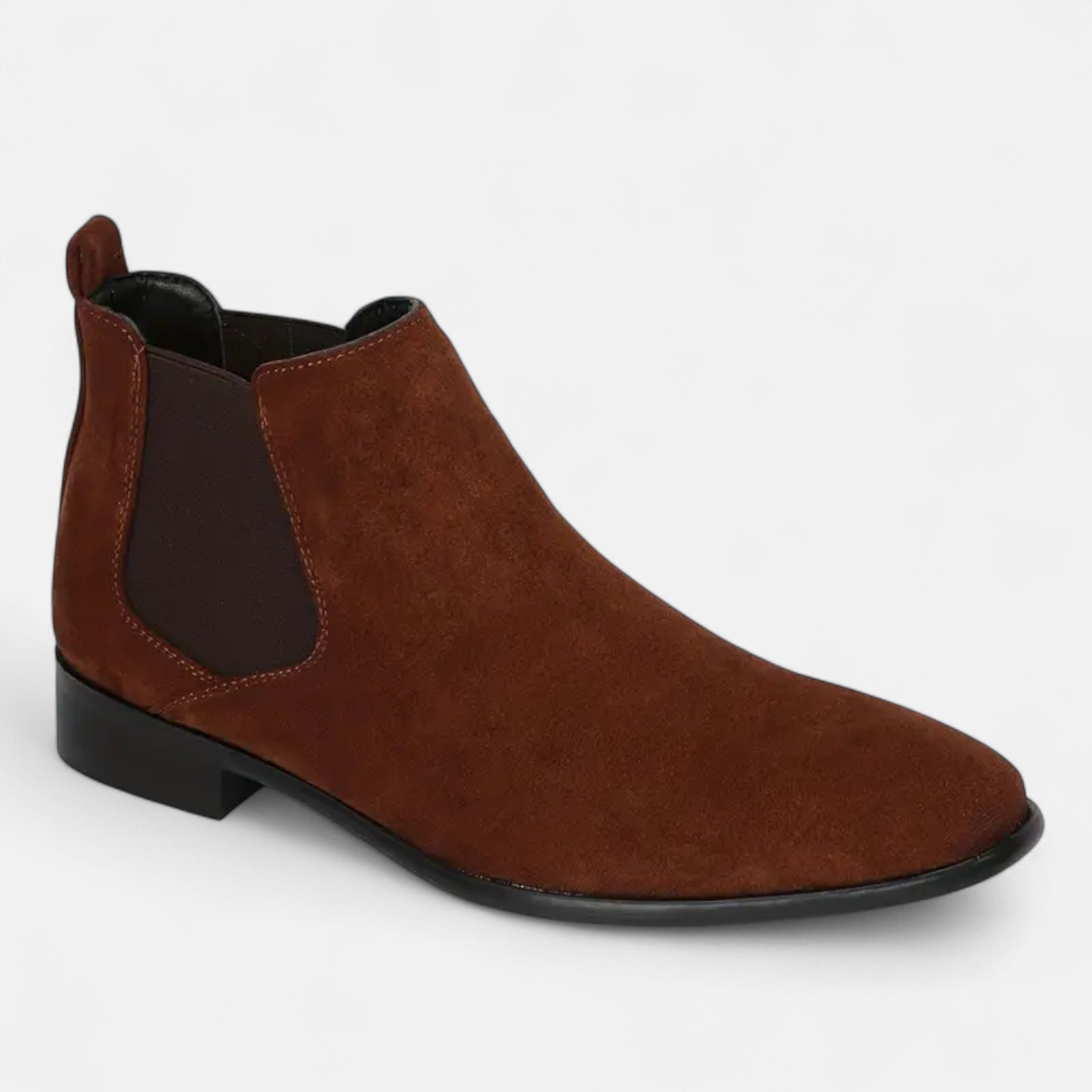 Laurior | Bottines Homme Business Casual à Semelle Élastique