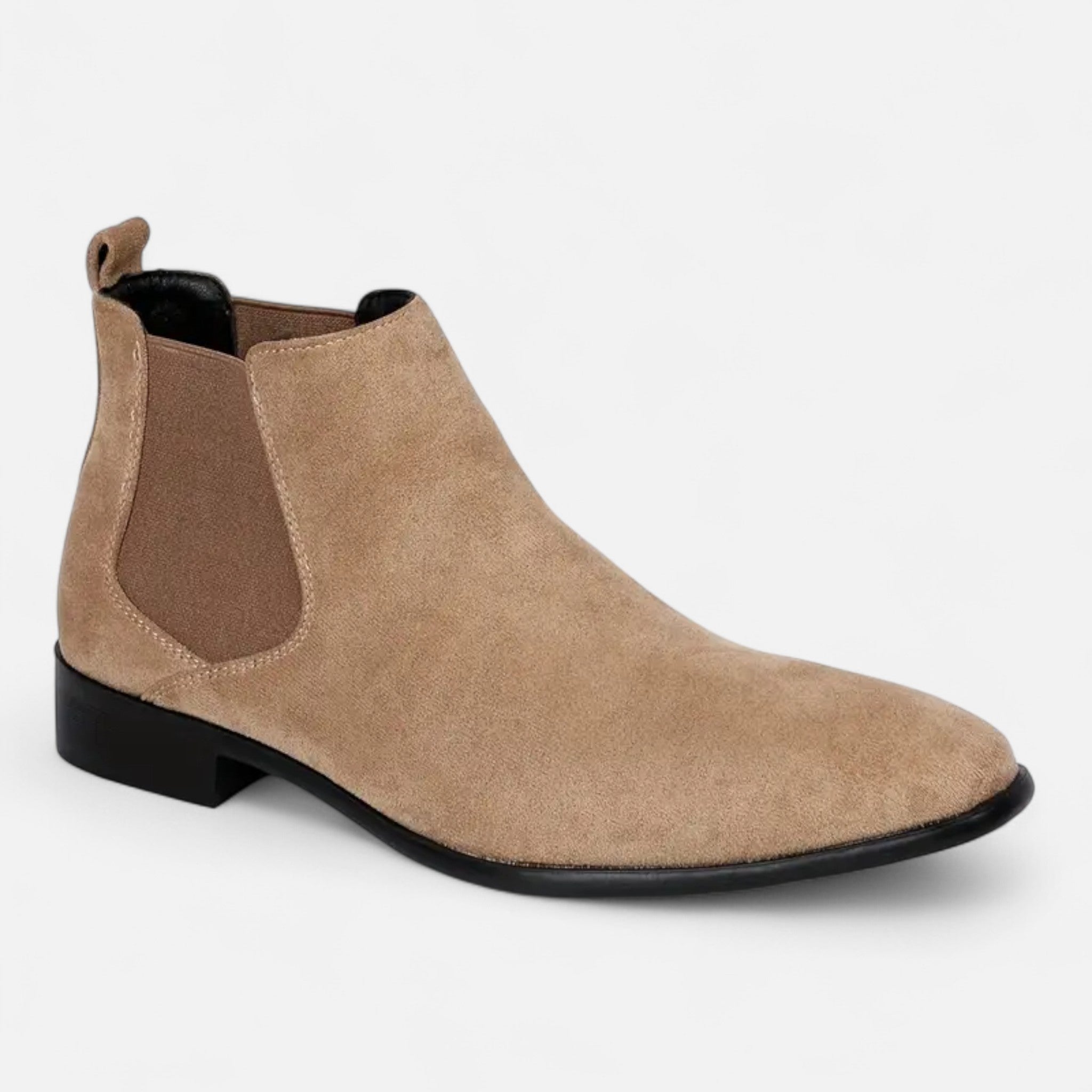 Laurior | Bottines Homme Business Casual à Semelle Élastique