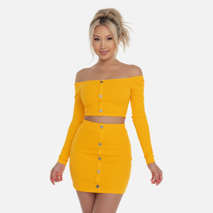 Laurior | Ensemble jupe moulante élégant pour femme, idéal pour les occasions spéciales