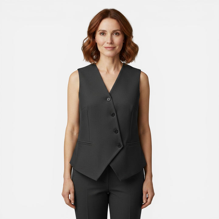 Laurior  | Blazer sans manches slim fit pour femme Style intemporel et ajusté