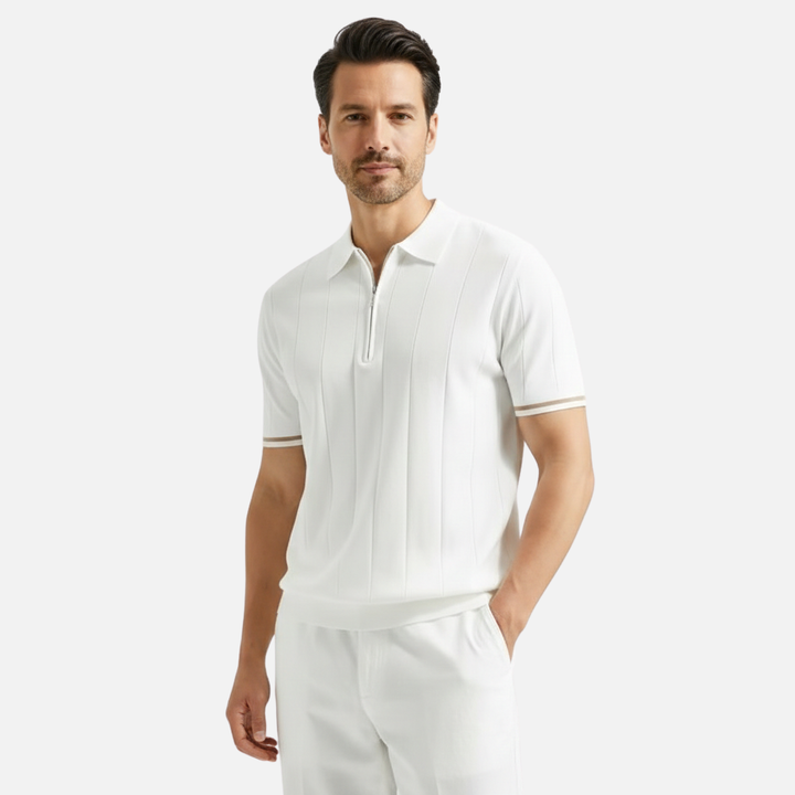 Laurior | Polo d'été léger pour homme coupe ajustée