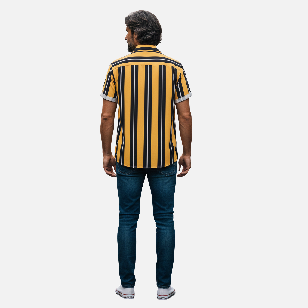 Laurior | Chemise d'été en coton pour homme – Coupe ample, style décontracté et respirant