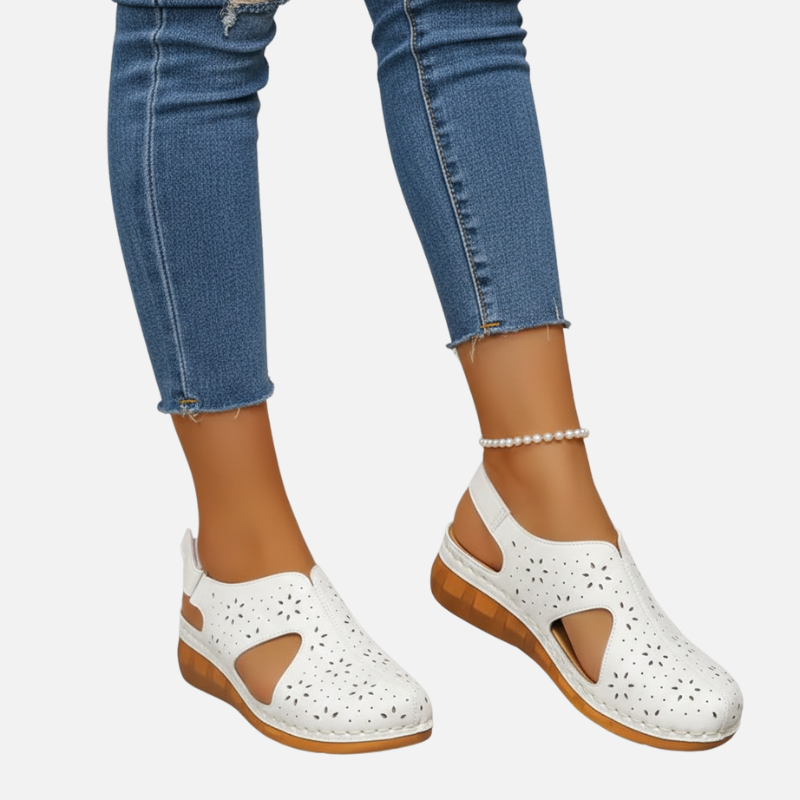 Laurior | Sandales compensées femme maintien été