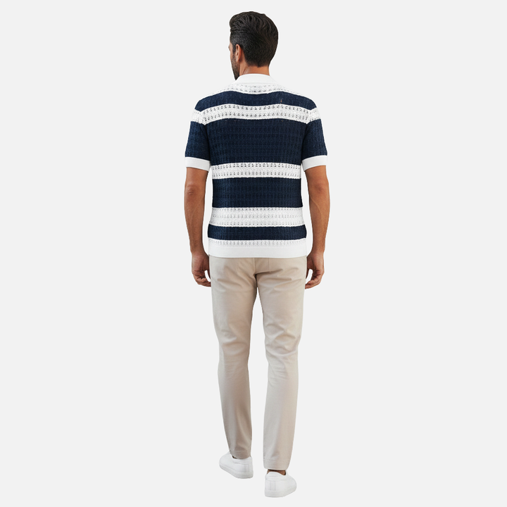 Laurior | Polo slim fit respirant pour homme léger