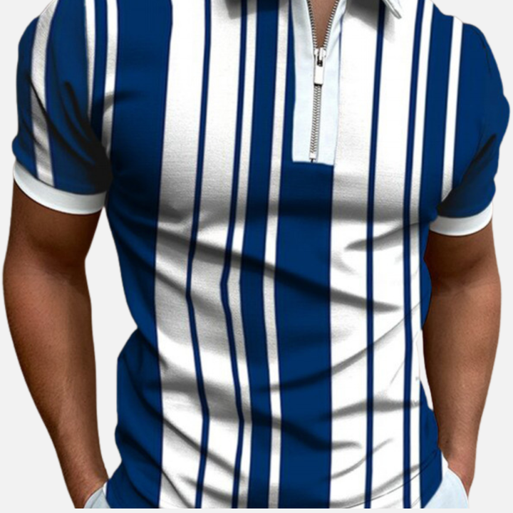 Laurior | Polo pour homme en coton piqué confort classique à manches courtes