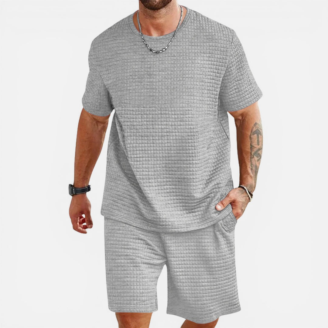 Laurior | Ensemble d’Été Léger Homme T-Shirt et Short