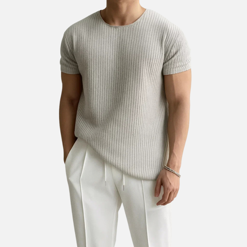 Laurior | T-shirt coton maille homme