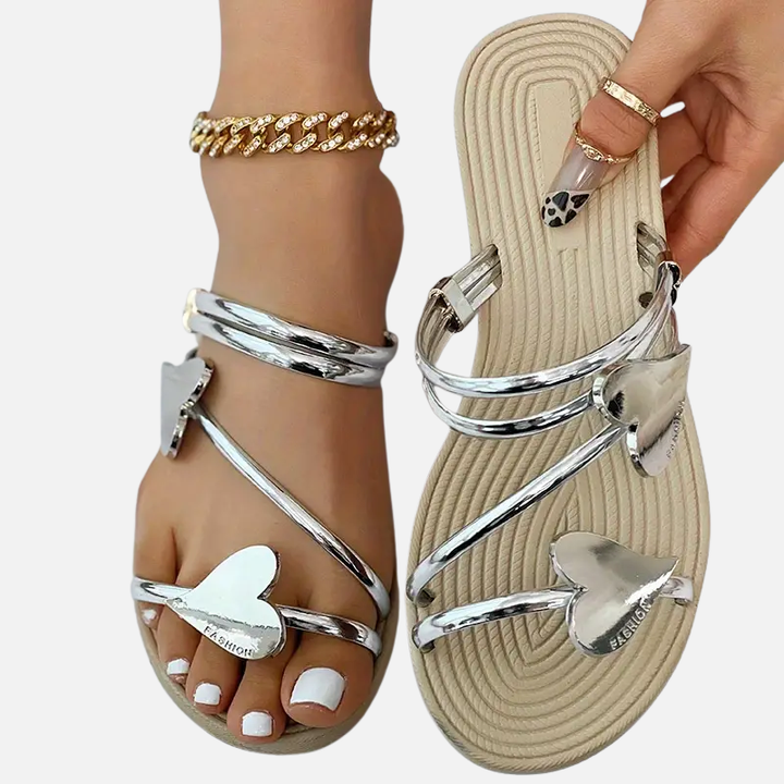 Laurior | Chaussons d’été femme confort antidérapants