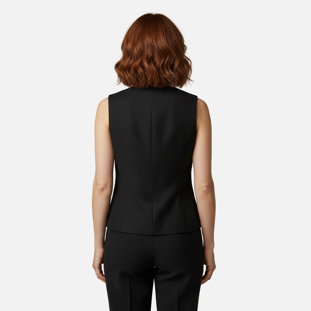 Laurior  | Blazer sans manches slim fit pour femme Style intemporel et ajusté