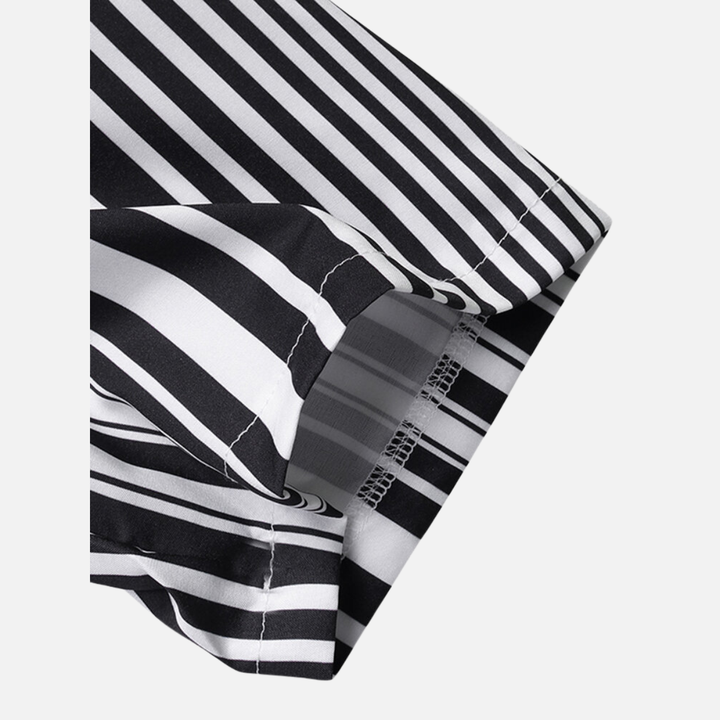 Laurior | Chemise hawaïenne légère pour homme pour vacances à la plage