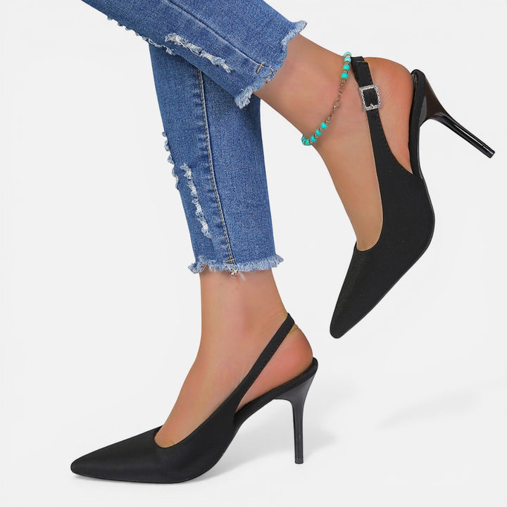 Laurior | Escarpins Stiletto à Bout Pointu pour Femme – Été