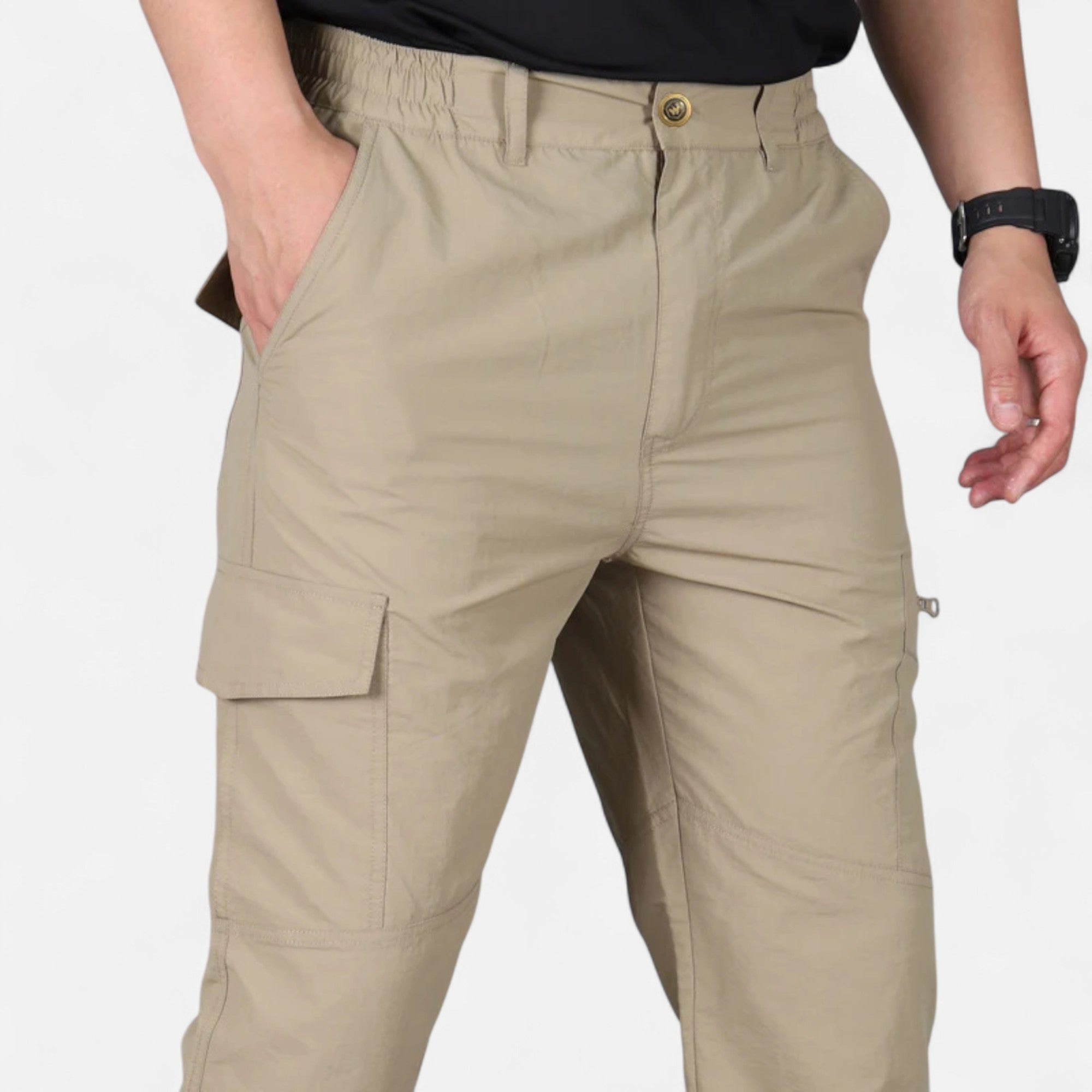 Laurior | Pantalon Cargo Homme Léger