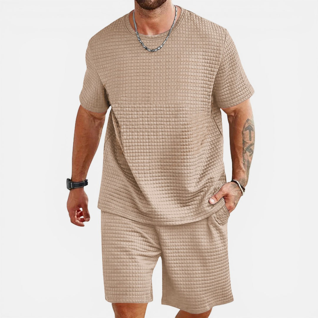 Laurior | Ensemble d’Été Léger Homme T-Shirt et Short