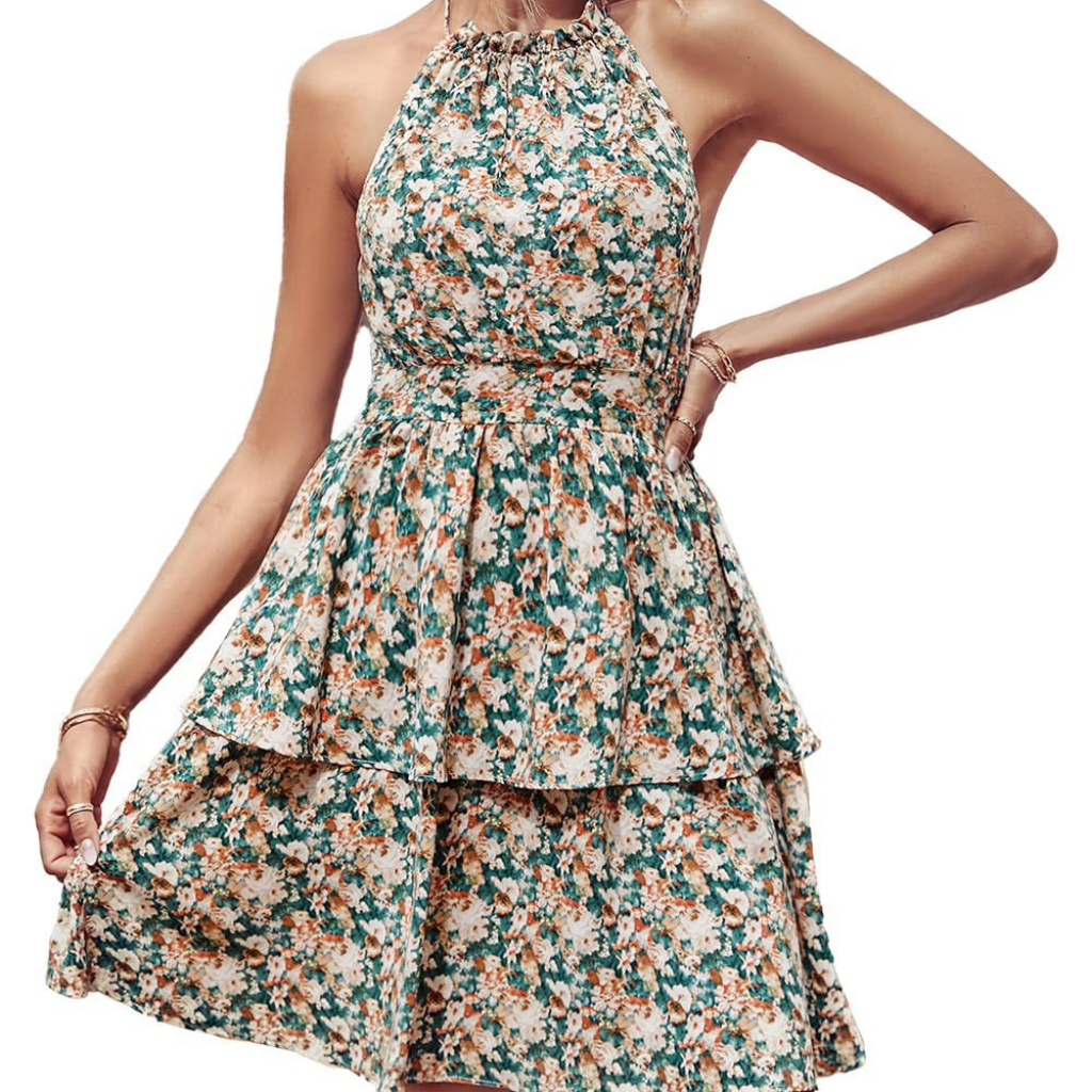 Laurior | Robe d'été à dos nu pour femme, pour la plage