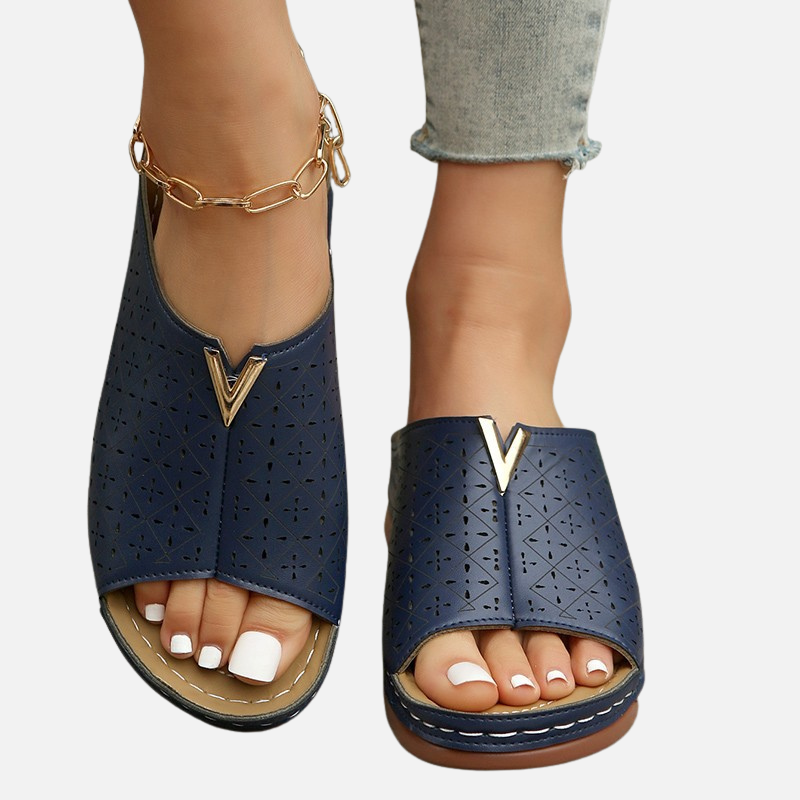 Laurior | Sandales Compensées Femme Plateforme Usage Quotidien