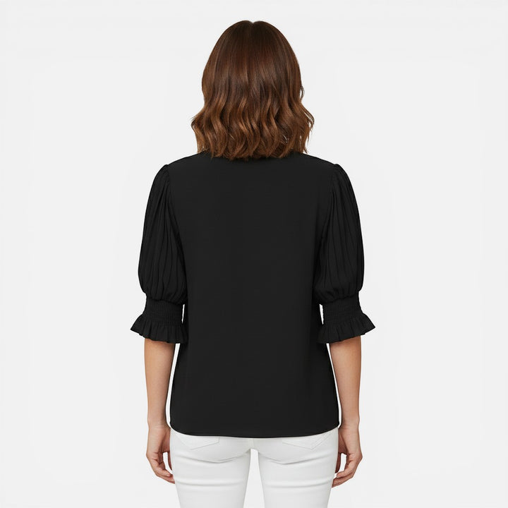 Laurior | Blouse élégante en mousseline pour femmes, idéale pour le bureau