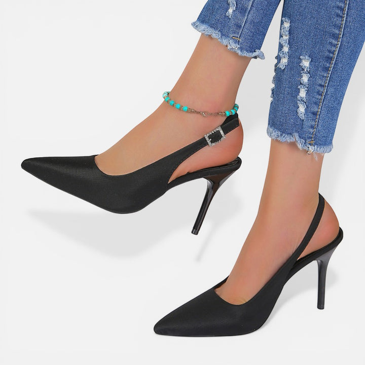 Laurior | Escarpins Stiletto à Bout Pointu pour Femme – Été
