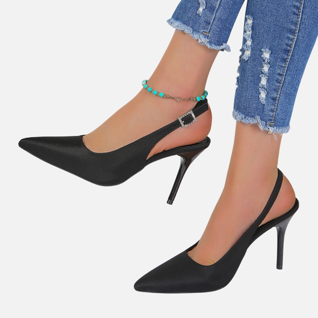 Laurior | Escarpins Stiletto à Bout Pointu pour Femme – Été