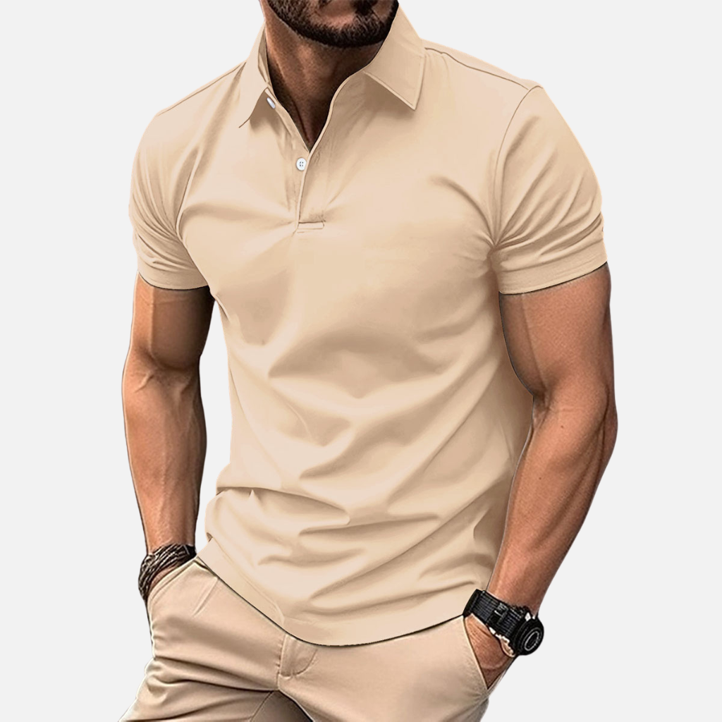 Laurior | Polo classique pour homme, idéal pour les tenues décontractées estivales
