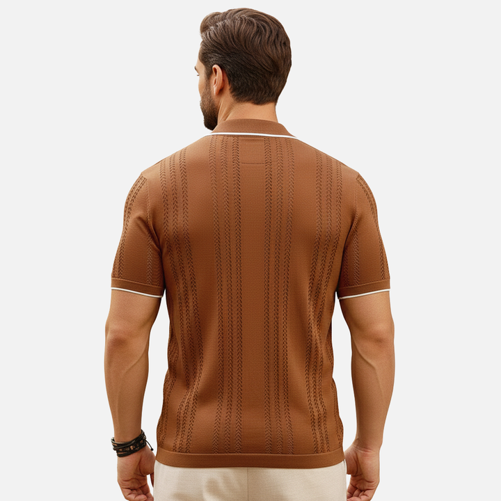 Laurior | Polo business casual pour homme – Coupe estivale ajustée