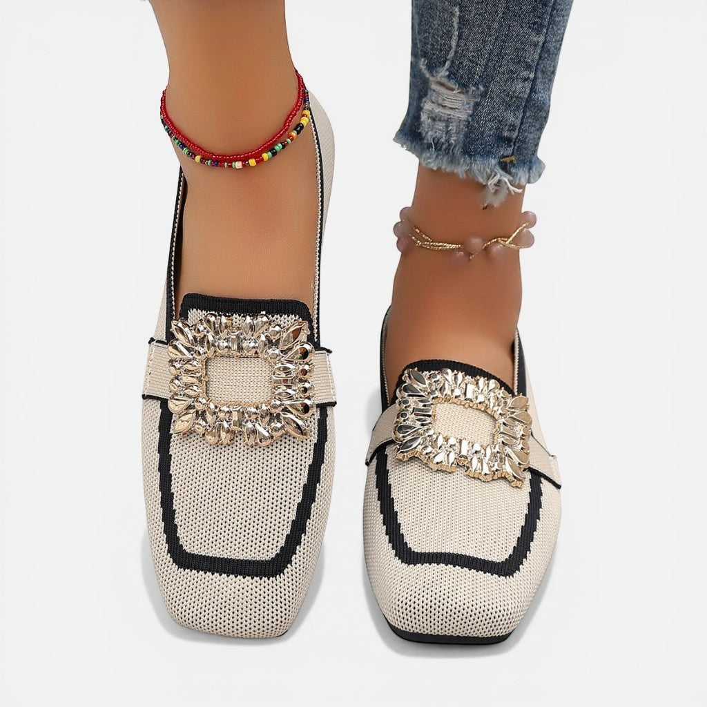 Laurior | Mocassins orthopédiques pour femmes grande taille, confortables au quotidien