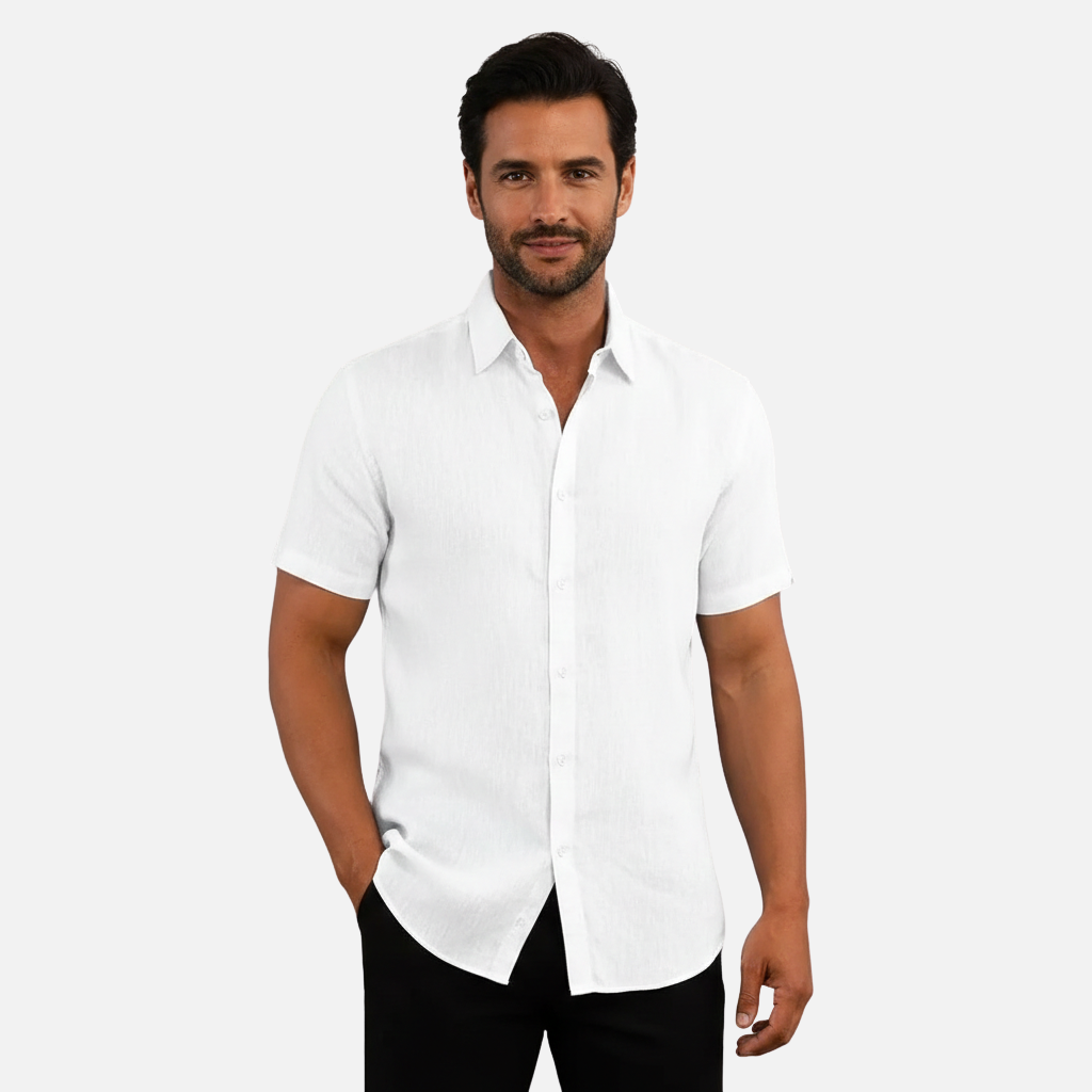 Laurior | T-shirt d'été léger en coton pour homme coupe ample