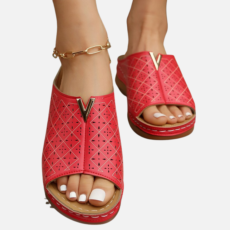 Laurior | Sandales Compensées Femme Plateforme Usage Quotidien