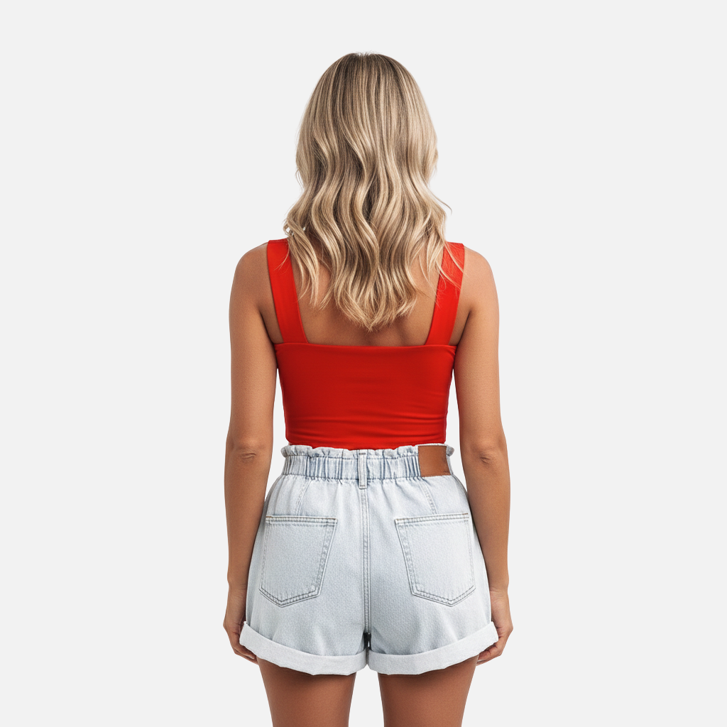 Laurior | Débardeur court ajusté pour femme, idéal pour l'été