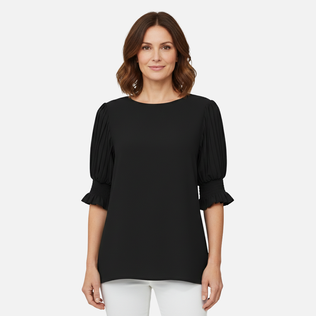 Laurior | Blouse élégante en mousseline pour femmes, idéale pour le bureau