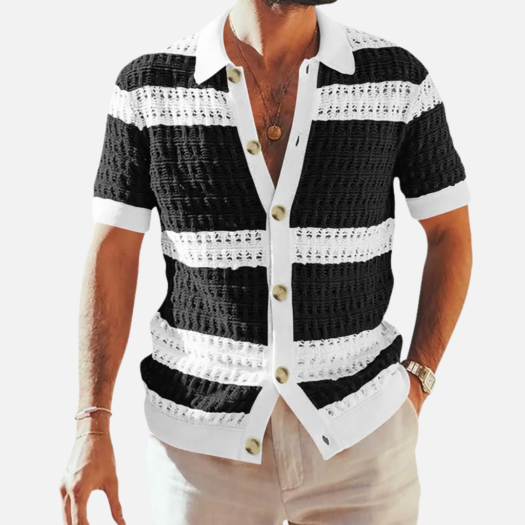 Laurior | Polo slim fit respirant pour homme léger