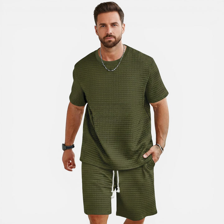 Laurior | Ensemble d’Été Léger Homme T-Shirt et Short