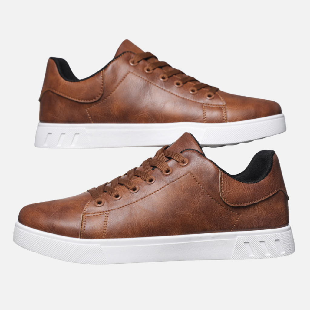 Laurior | Chaussures à Lacets pour Homme Décontractées Confort Plates