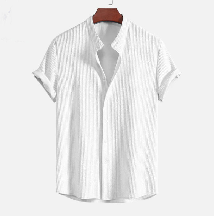 Laurior | Chemise d'été décontractée pour homme coupe ample respirante