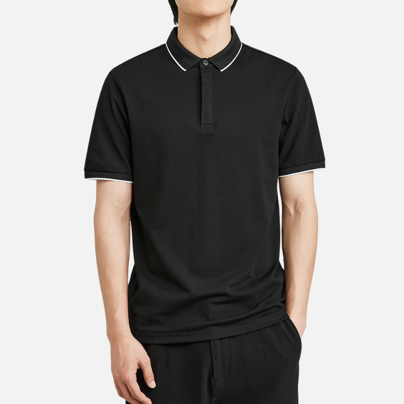 Laurior | Polo Slim-Fit de Luxe Homme