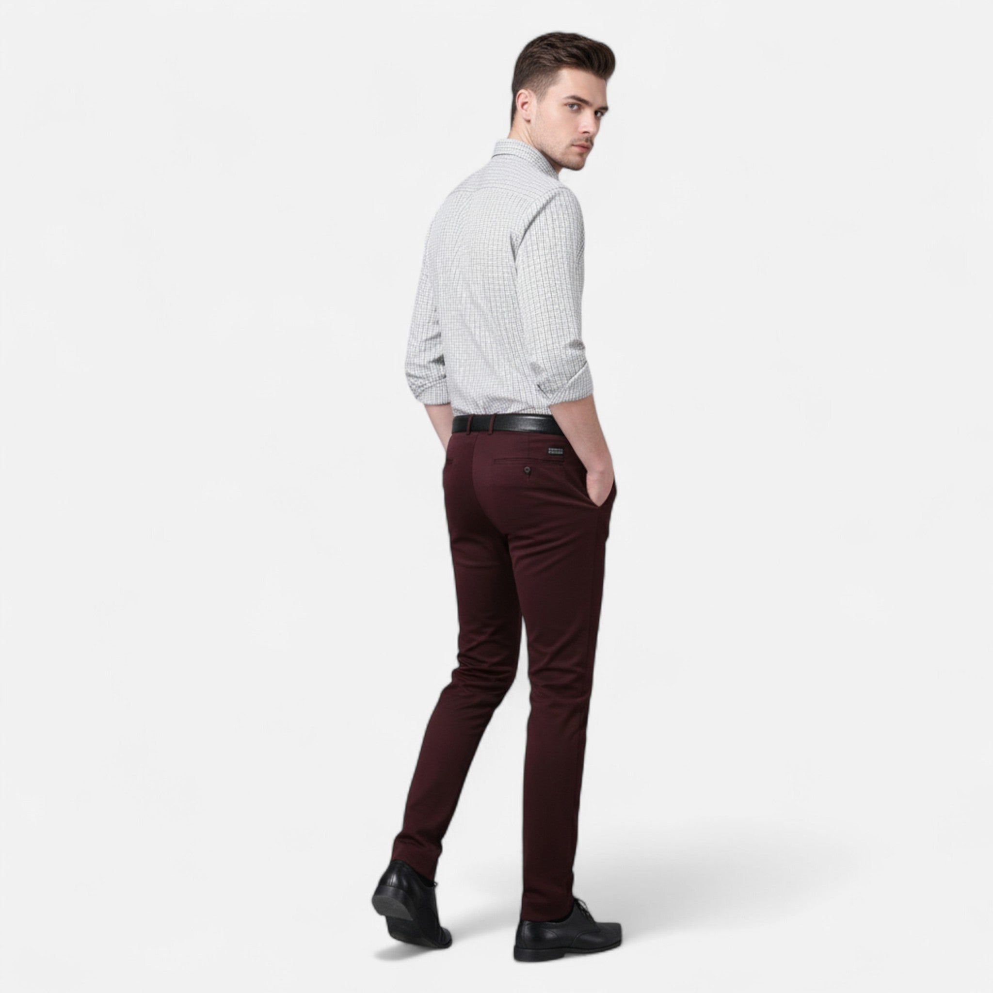 Laurior | Pantalon Homme Coupe Tailleur au Quotidien