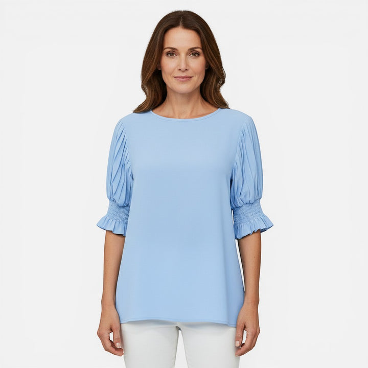 Laurior | Blouse élégante en mousseline pour femmes, idéale pour le bureau