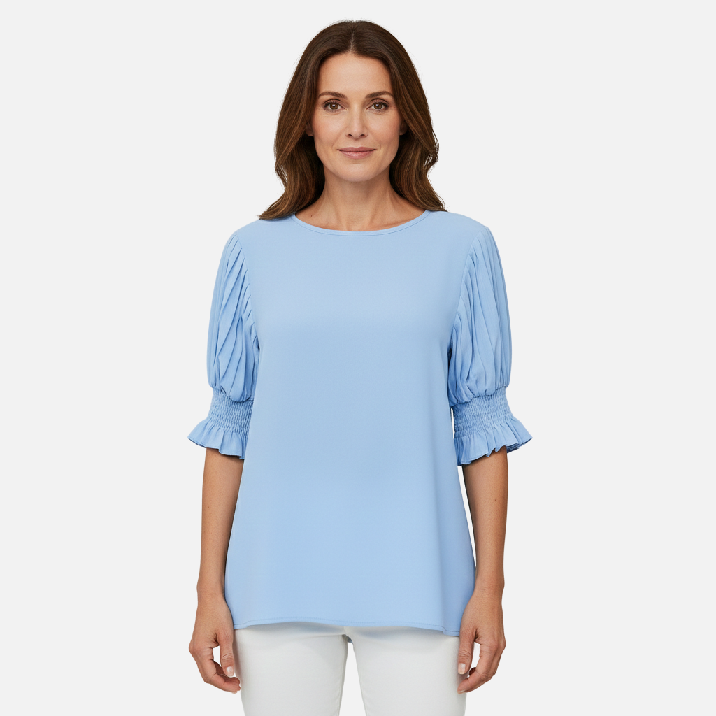 Laurior | Blouse élégante en mousseline pour femmes, idéale pour le bureau