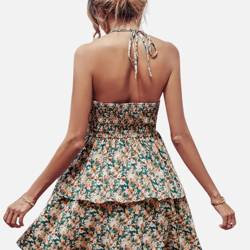 Laurior | Robe d'été à dos nu pour femme, pour la plage