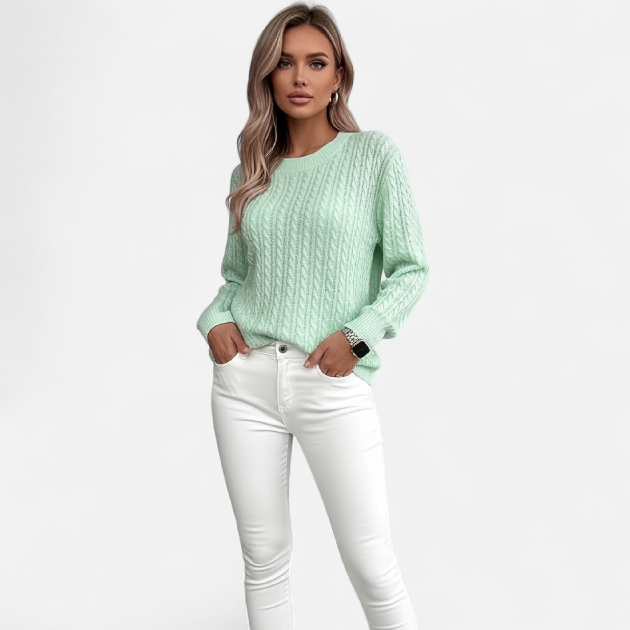 Laurior | Pull Femme Coupe Ample Décontractée